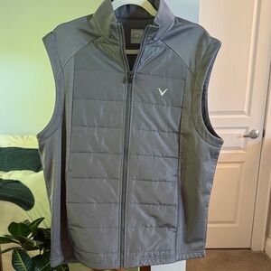 Callaway Gray Quilted Vest